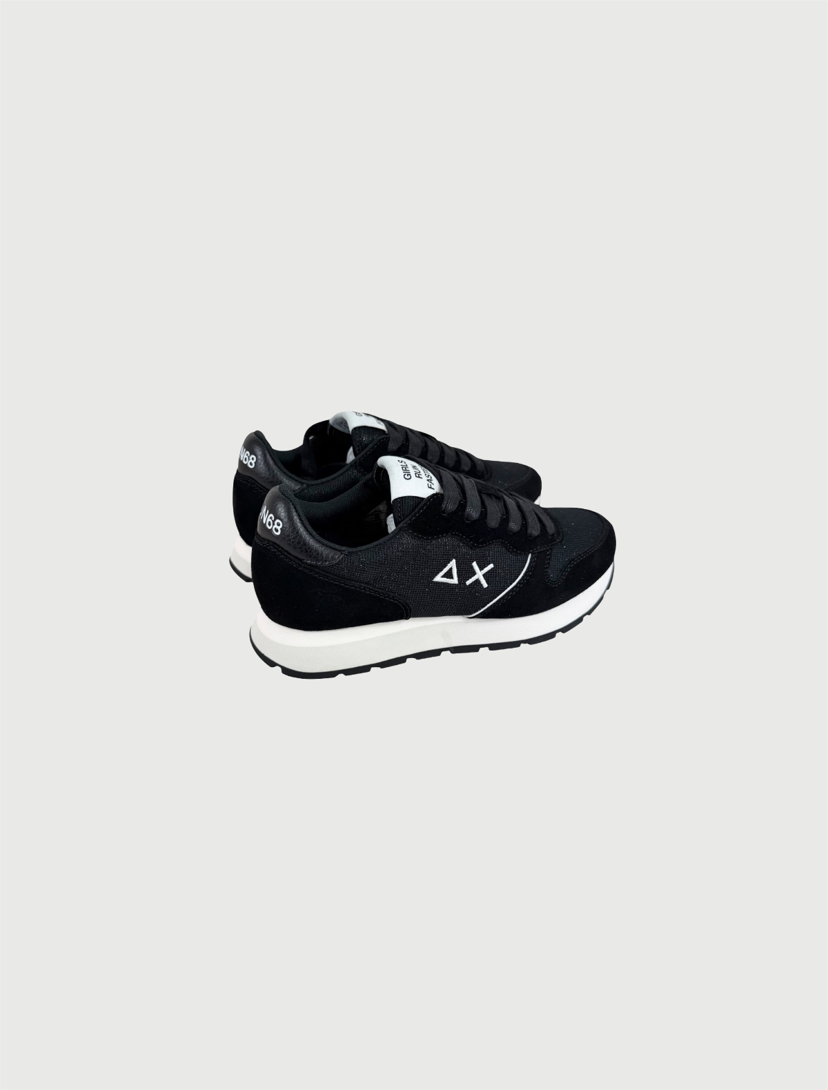 SUN68 - Z46204 Ally Glitter textile 11 Nero-3