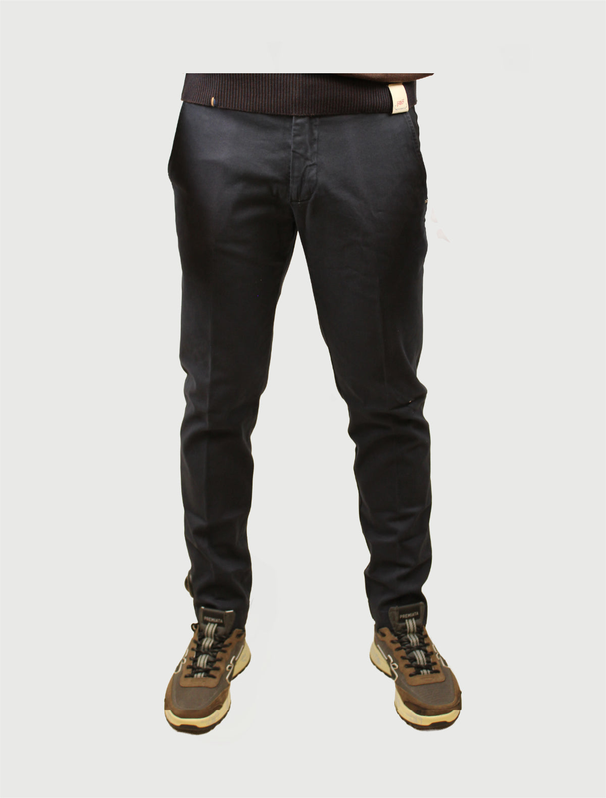 ENTRE AMIS - PANTALONE AMERICA SLIM CORTO-5