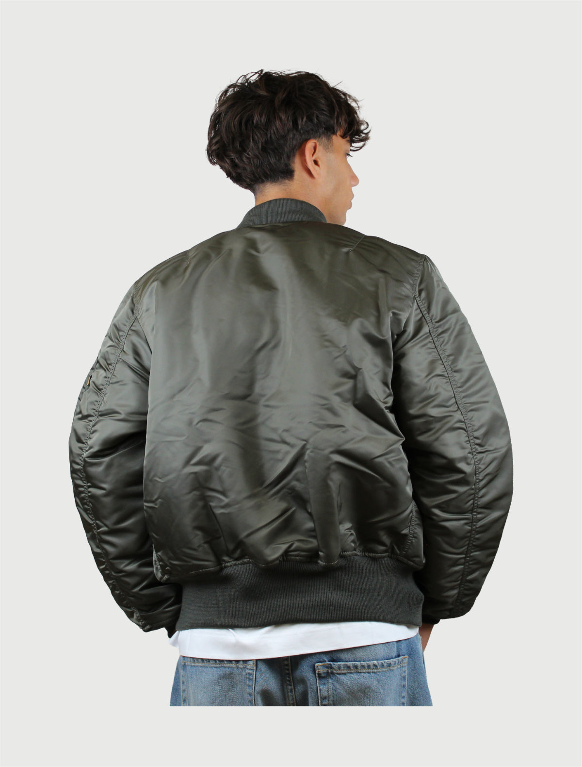 ALPHA INDUSTRIES - Heritage Bomber Jacket Militare-3