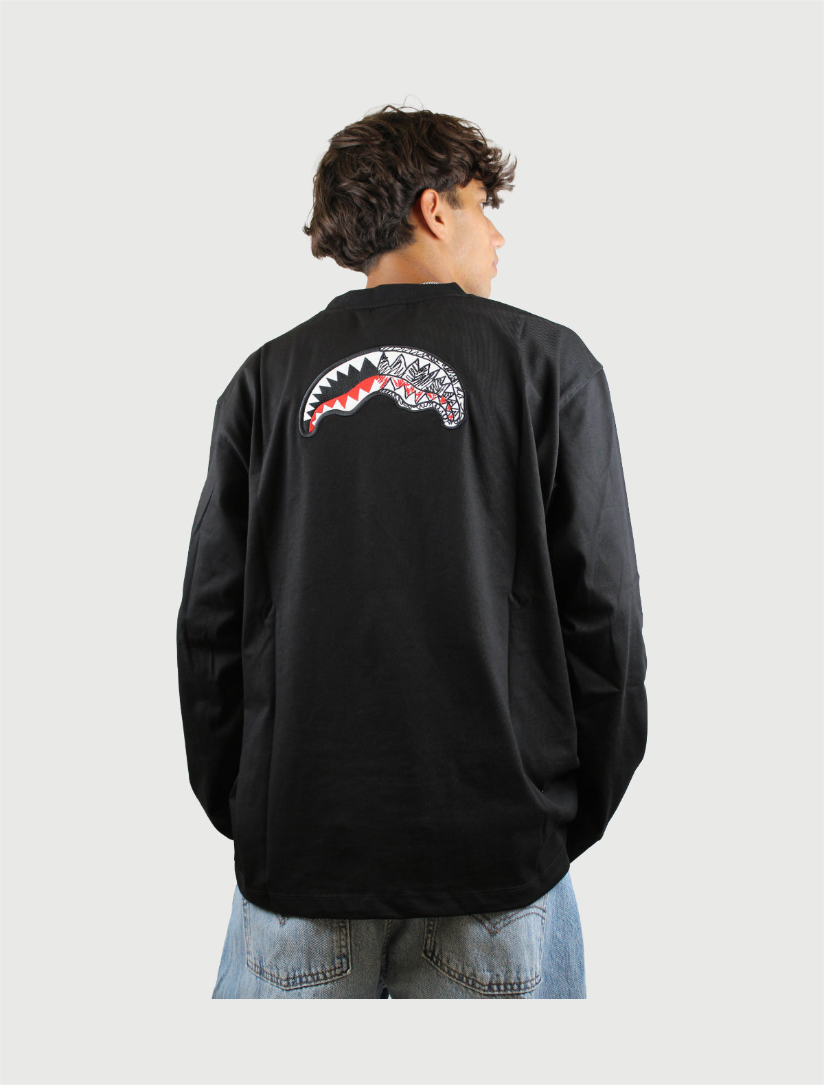 SPRAYGROUND - SKETCH SHARK LONG-3