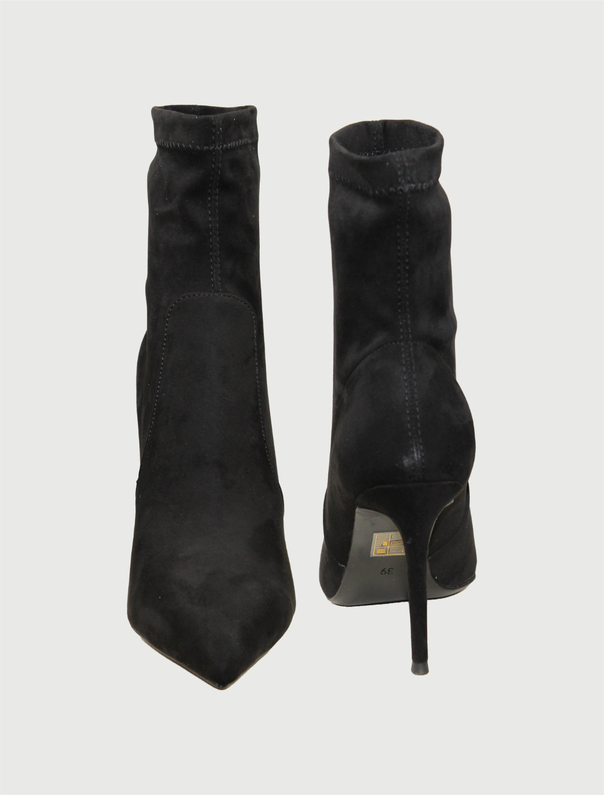 UMA PARKER - Stivaletti 672 Eco Suede Nero/Testa di Moro-3