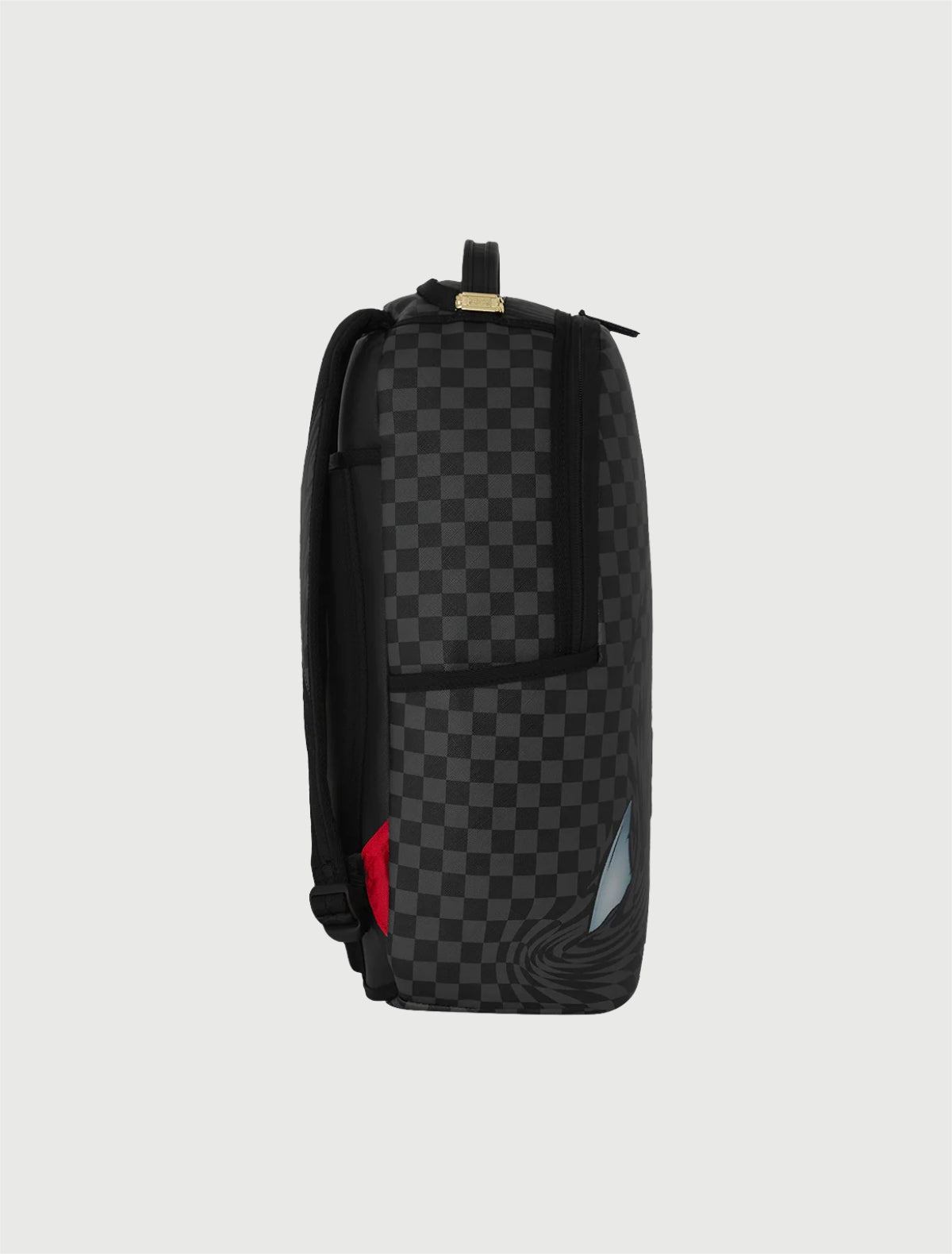 SPRAYGROUND - 910B8429NSZ CHECKER SHARK TRAIL BACKPACK-3