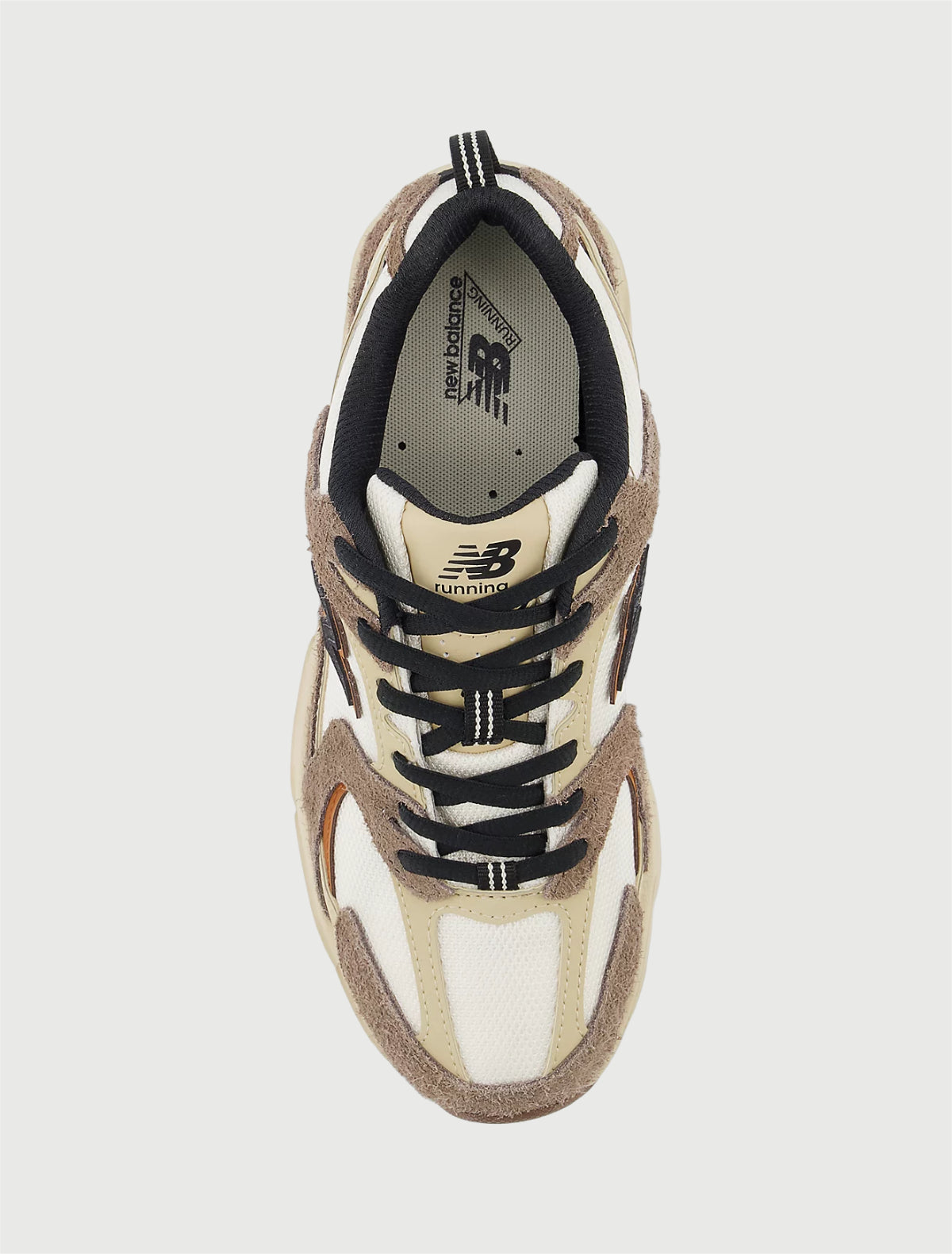 New Balance MR530SNC DARK MUSHROOM con INCENSE e Linen-3