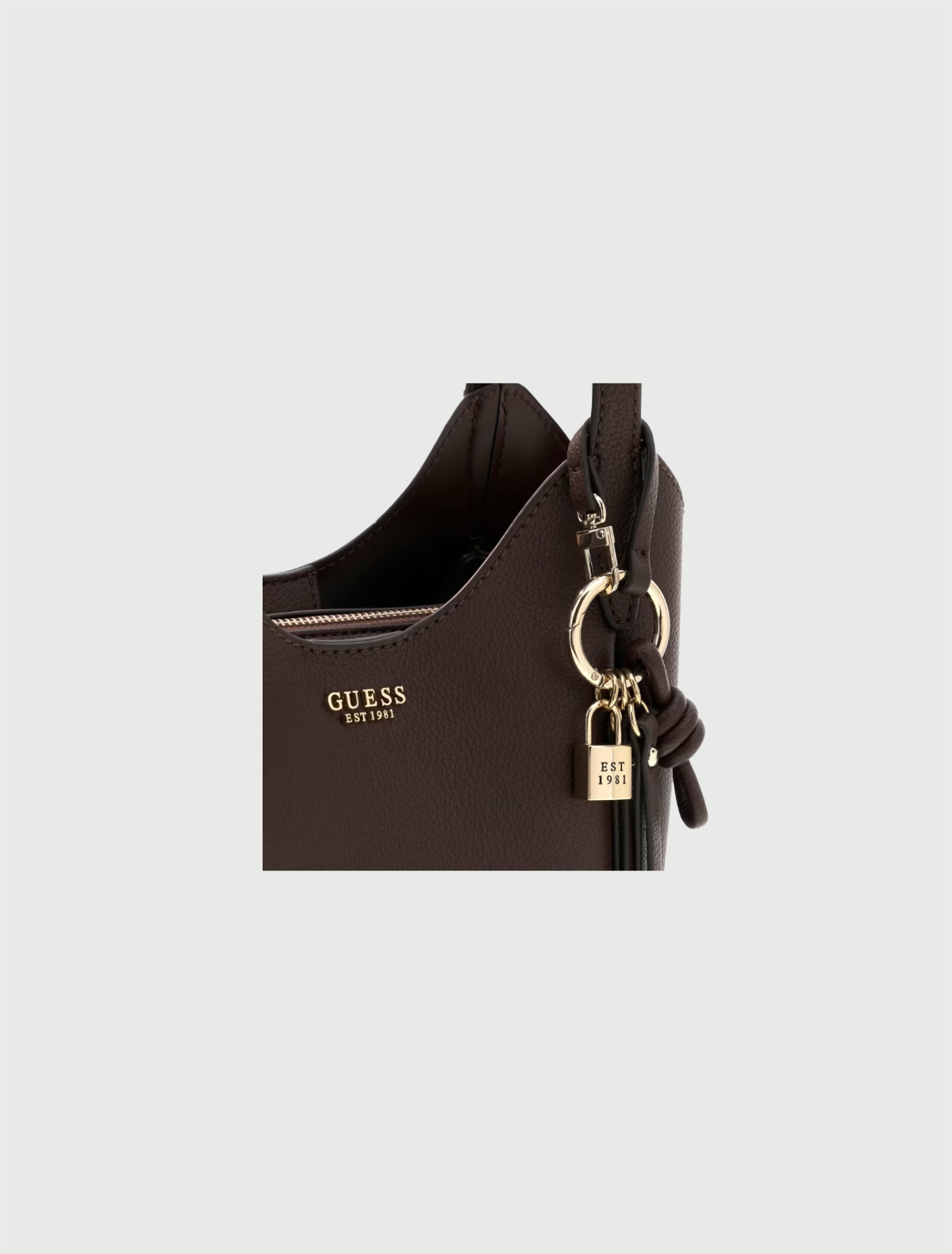 GUESS - Borsa a secchiello Melody - Marrone-3
