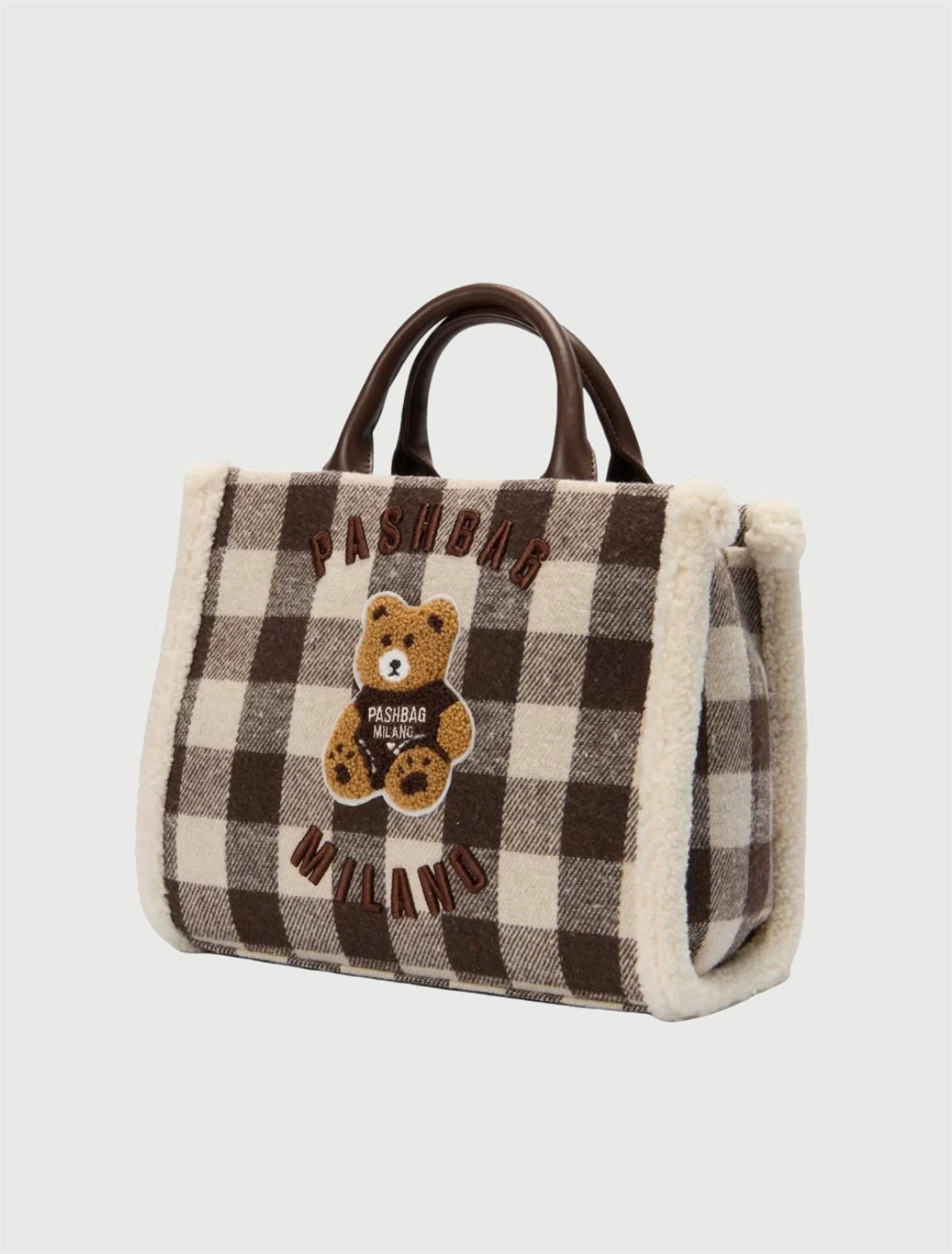PASHBAG - BORSA MARGE - SHEPERD COURT MARRONE E NERO-3