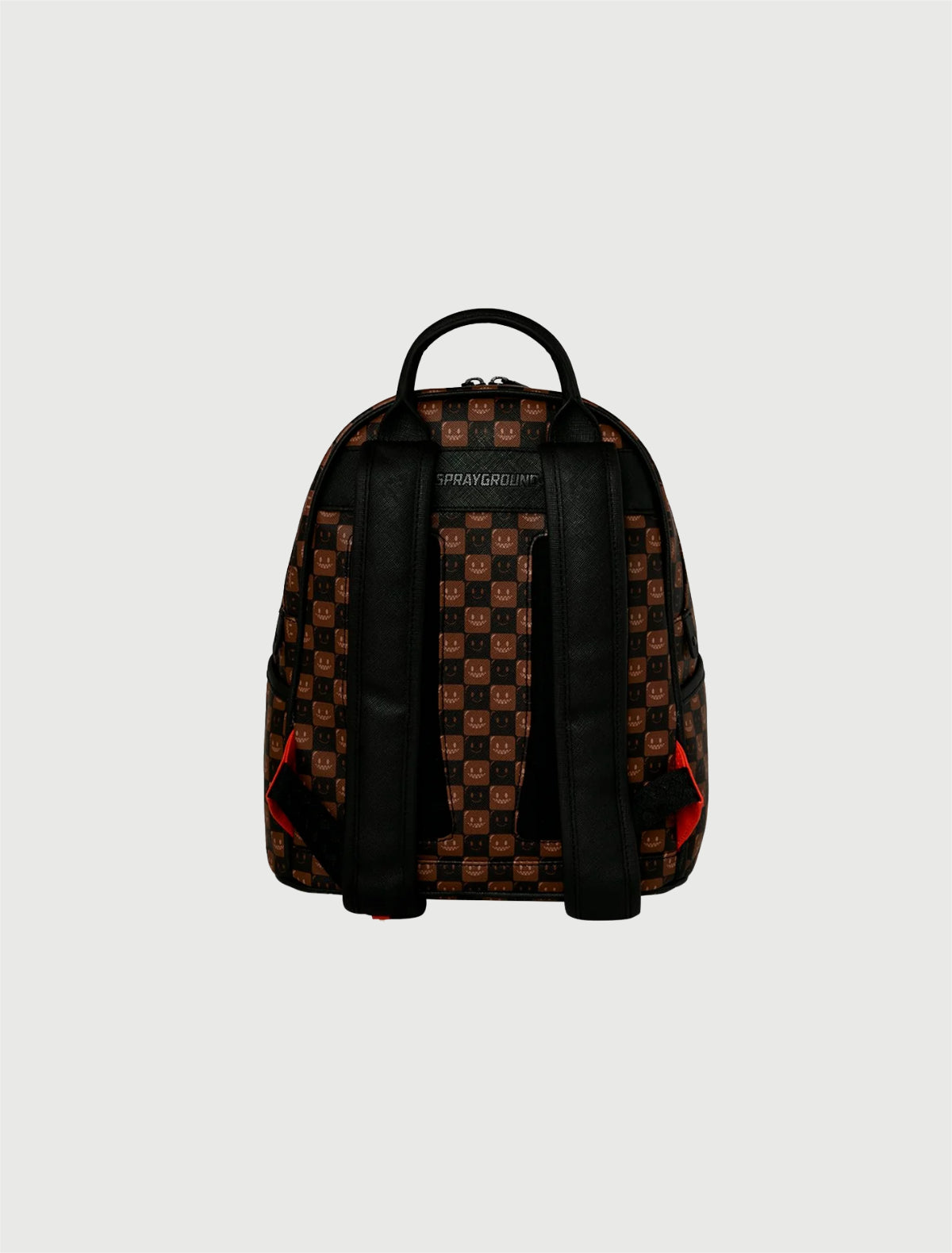 SPRAYGROUND - 910B9305NSZ SHARKS IN PARIS WTF BUBBLE BROWN CHECK SAVAGE BACKPACK-3