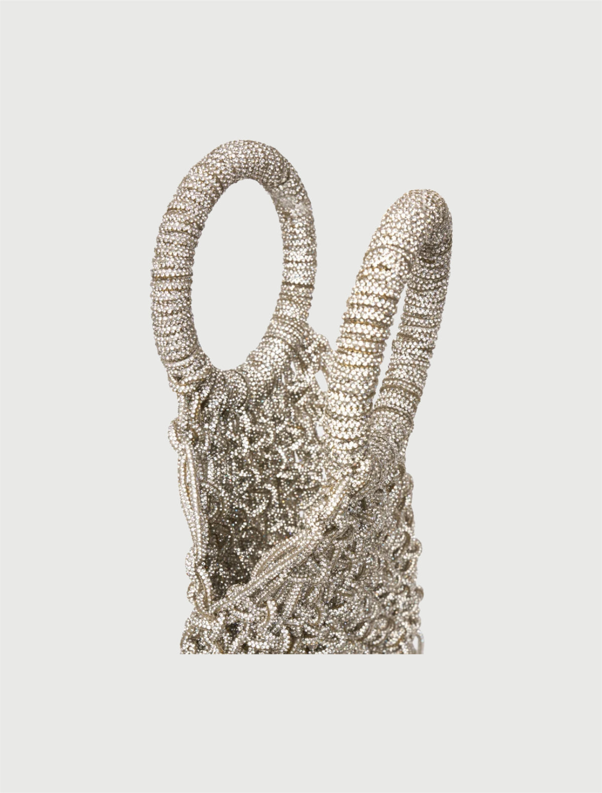 TWENTY FOURHAITCH - MINI BAG MARONTI ARGENTO-3