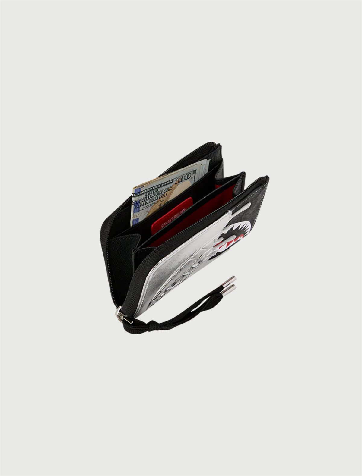SPRAYGROUND - CHROME SPECTRE WALLET-3