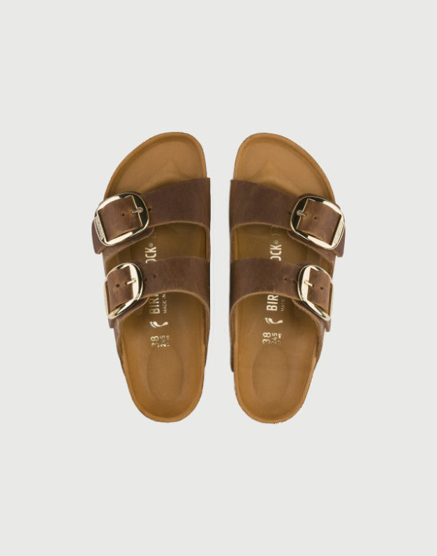 BIRKENSTOCK ARIZONA BIG BUCKLE - Cognac-3