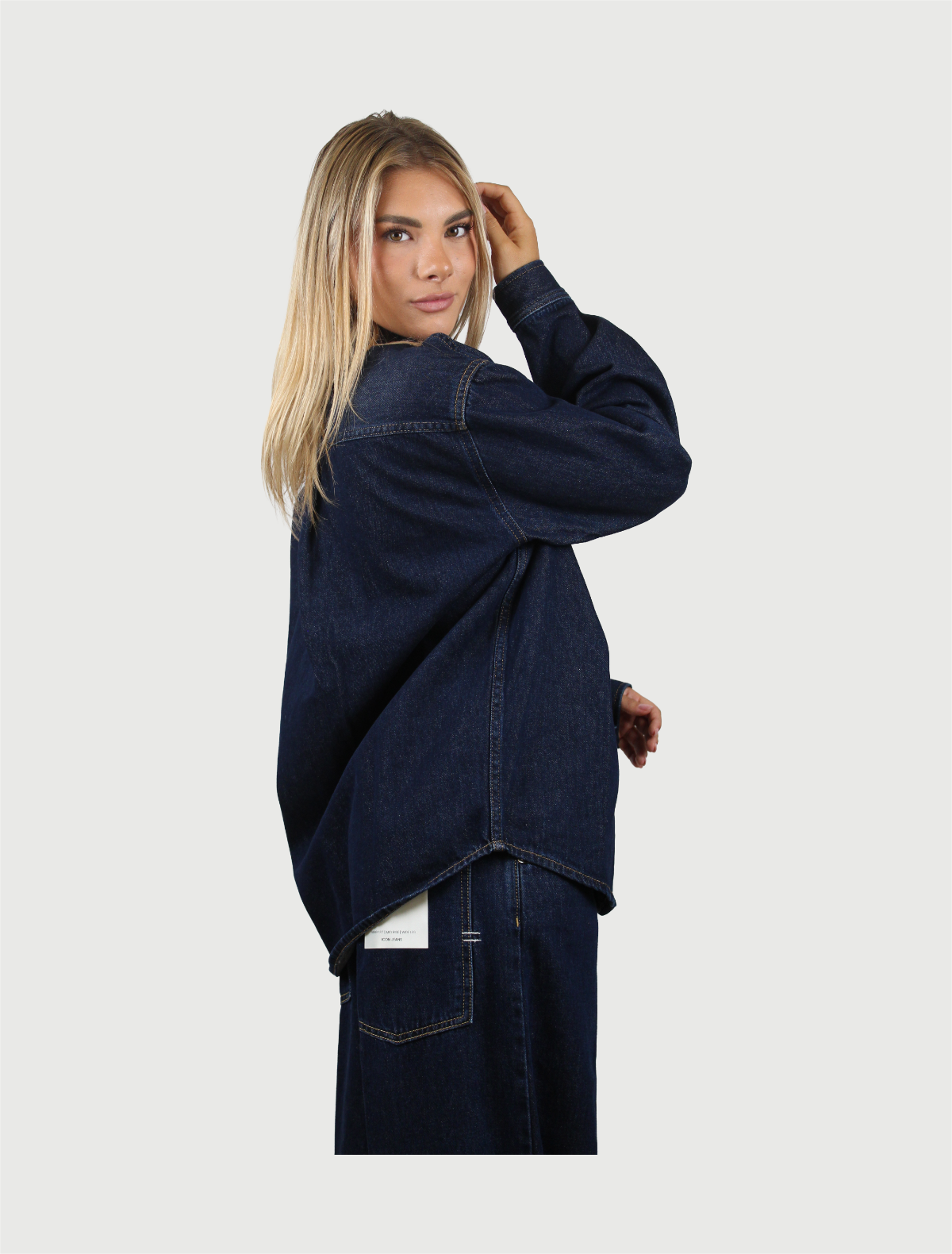 VICOLO - TOP CLOTILDE DENIM RINSE-2