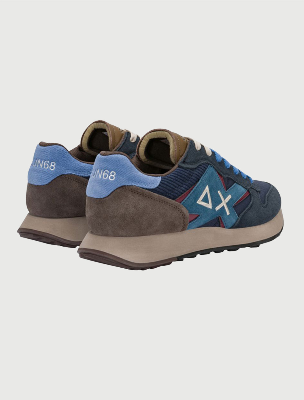 SUN68 - Sneakers Jaki Winter Navy Blue-3