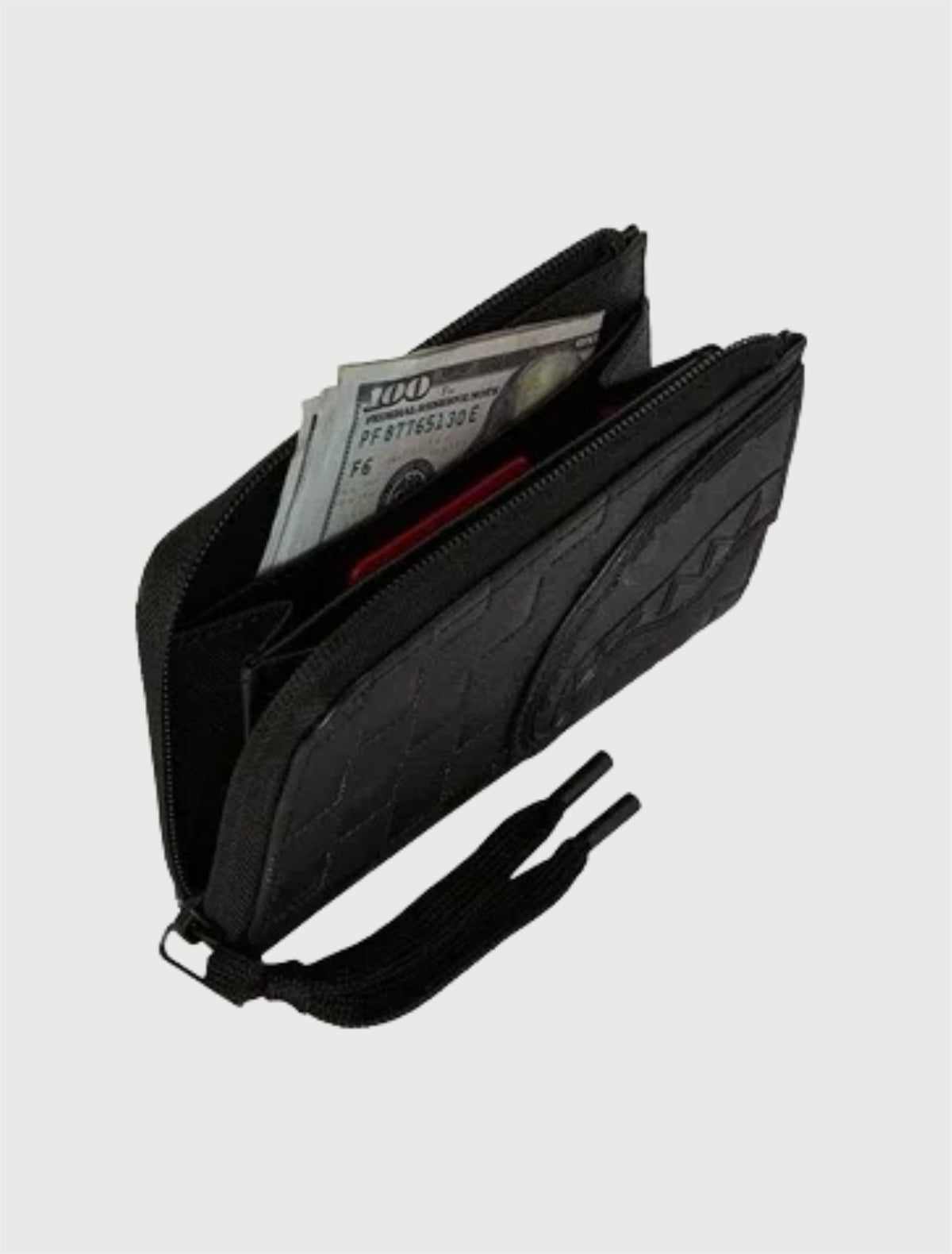 SPRAYGROUND - 910W9509NSZ RAISED CHECK NERO WALLET-4