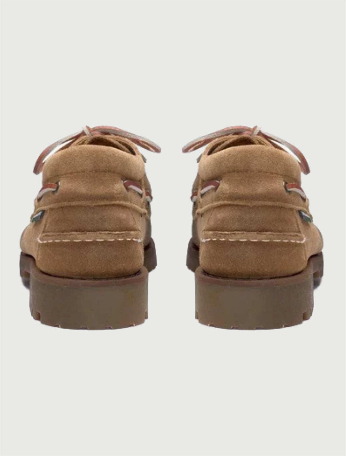 SEBAGO Campsides -  Acadia Suede Waxed Beige Camel-4