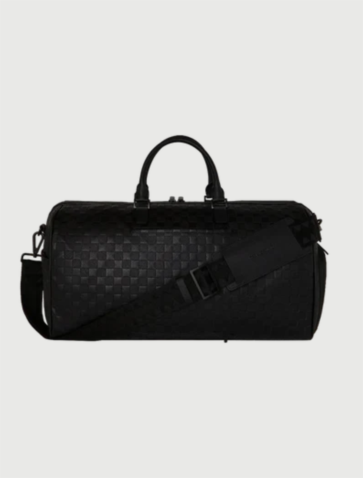 SPRAYGROUND - 910D9507NSZ RAISED CHECK DUFFLE-4