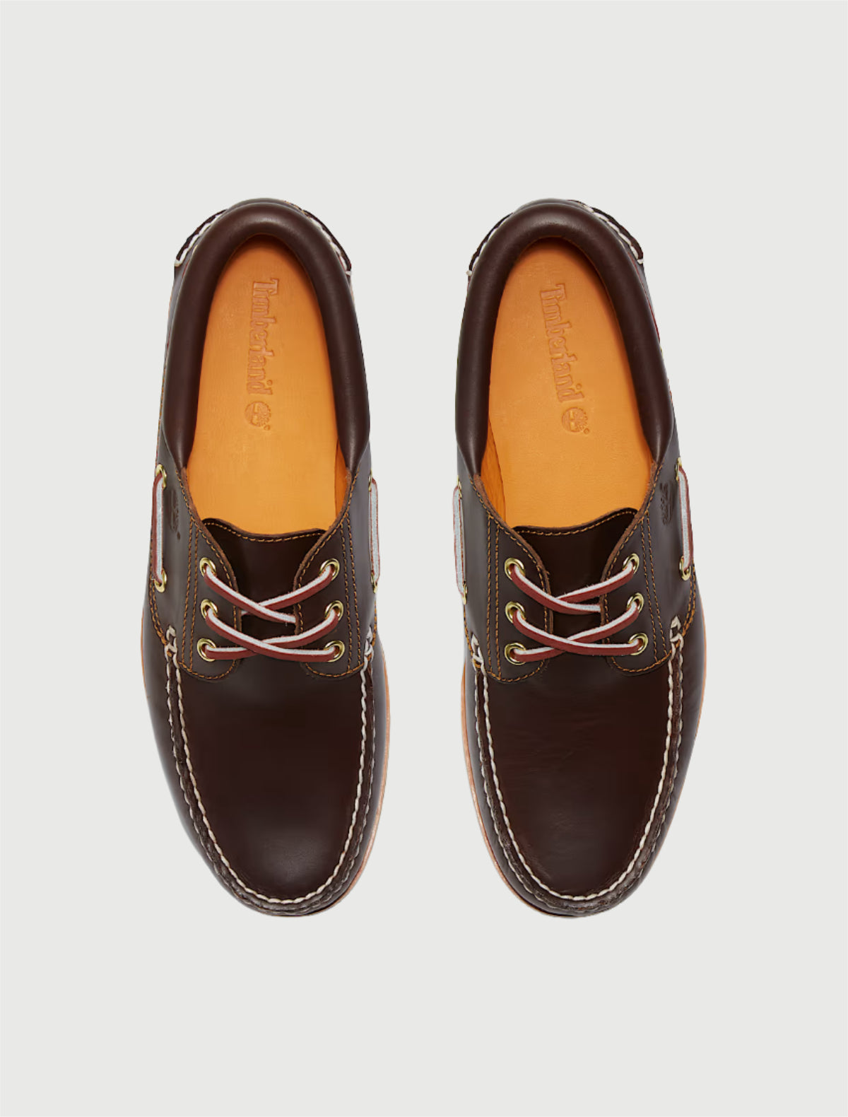 TIMBERLAND - Scarpa da Barca Timberland® Authentic 3-Eye Lug Handsewn da Uomo in marrone-4