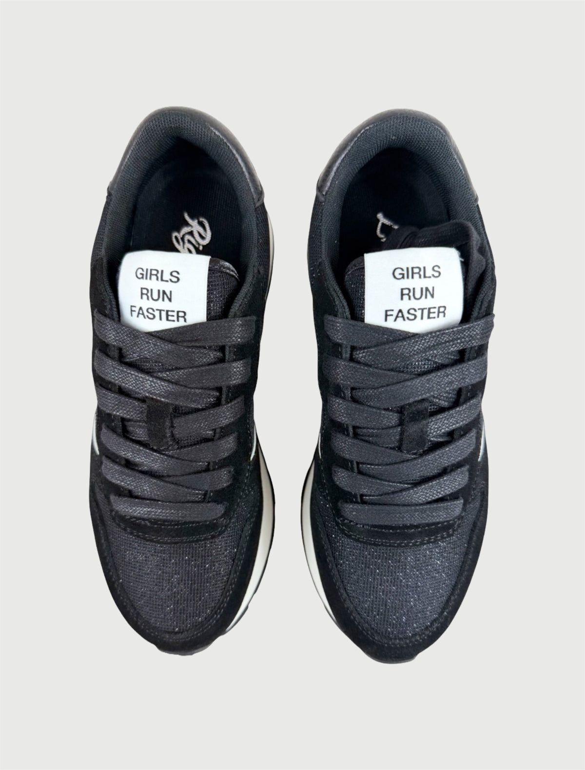SUN68 - Z46204 Ally Glitter textile 11 Nero-4