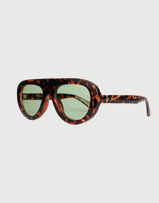 Occhiali OS SUNGLASSES - Modello Lima - Tartarugato Verde-2