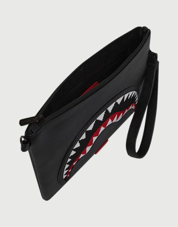 Sprayground Borsa Pochette Fly Knit Mouth Crossover Clutch-4