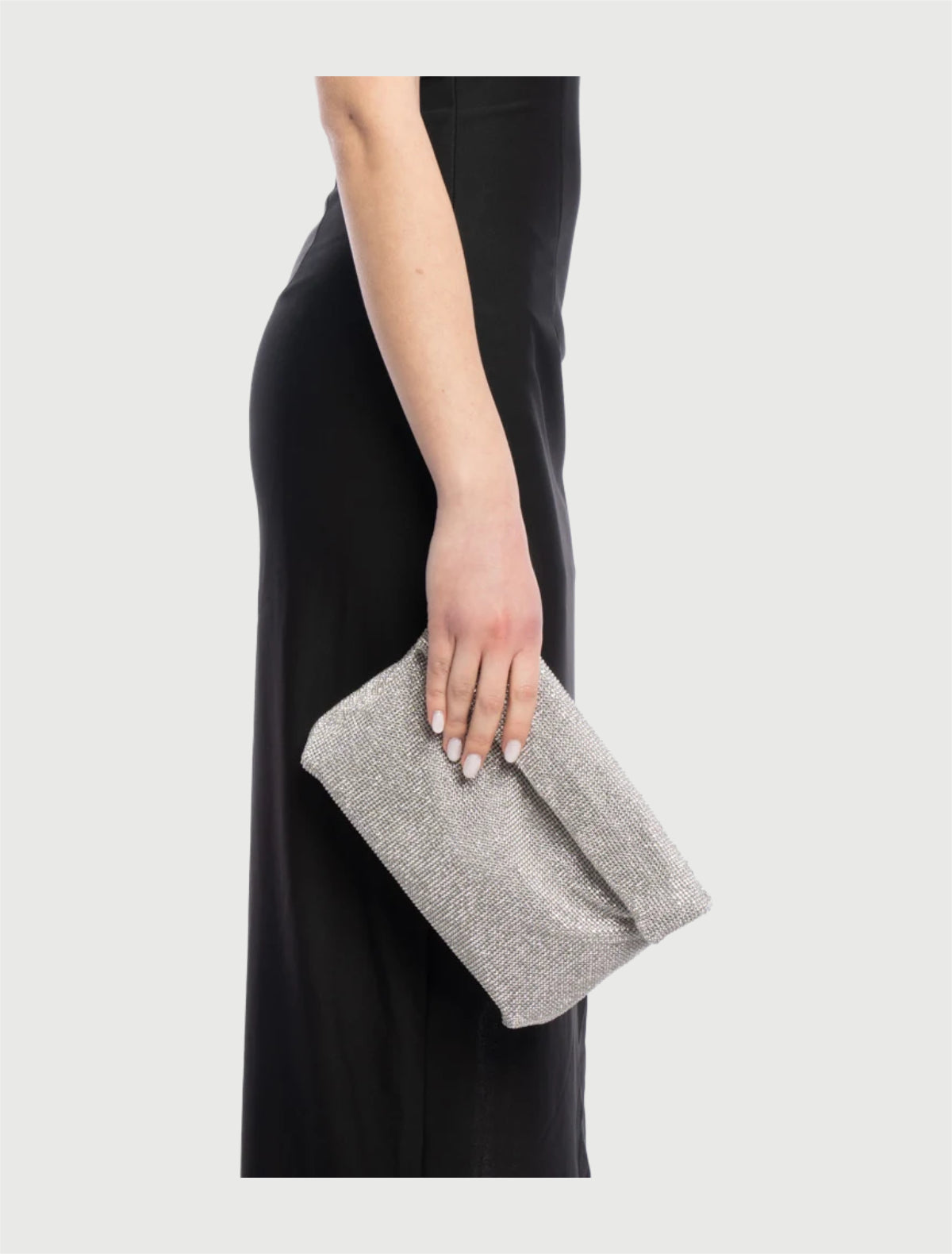 TWENTY FOURHAITCH - MINI CLUTCH VARADERO ARGENTO-4