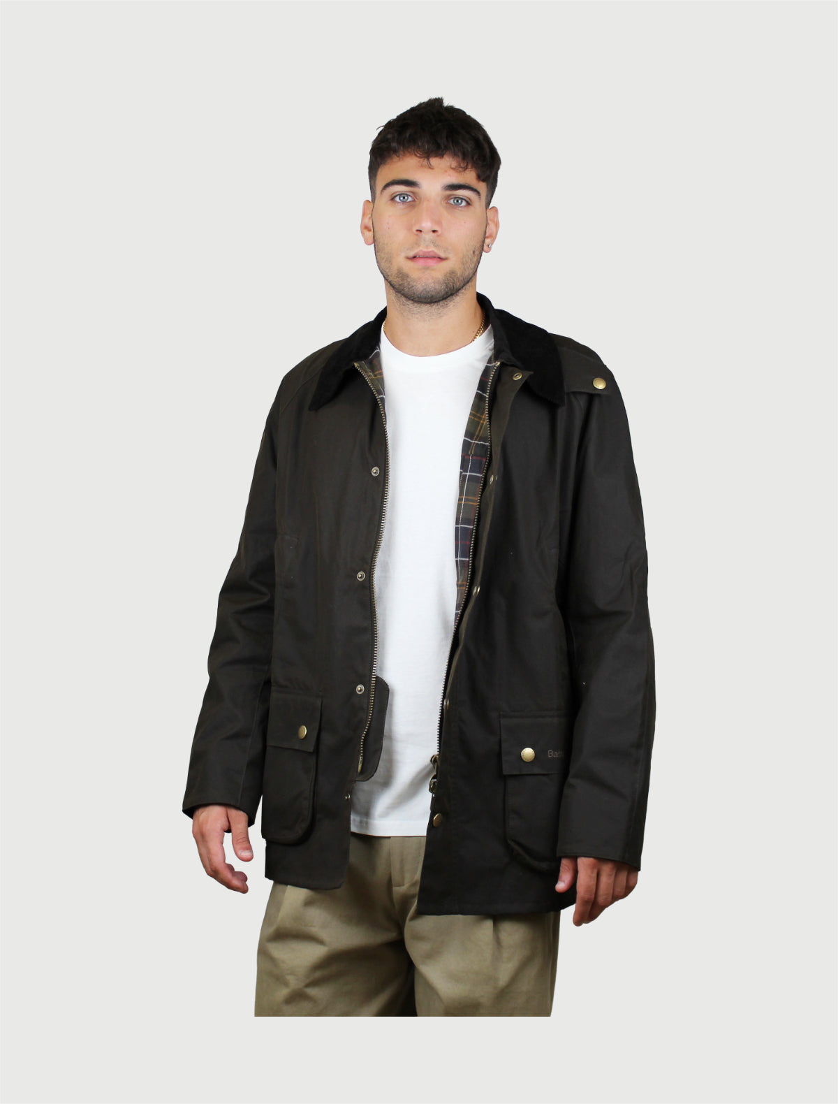 BARBOUR - Giacca cerata Ashby-4