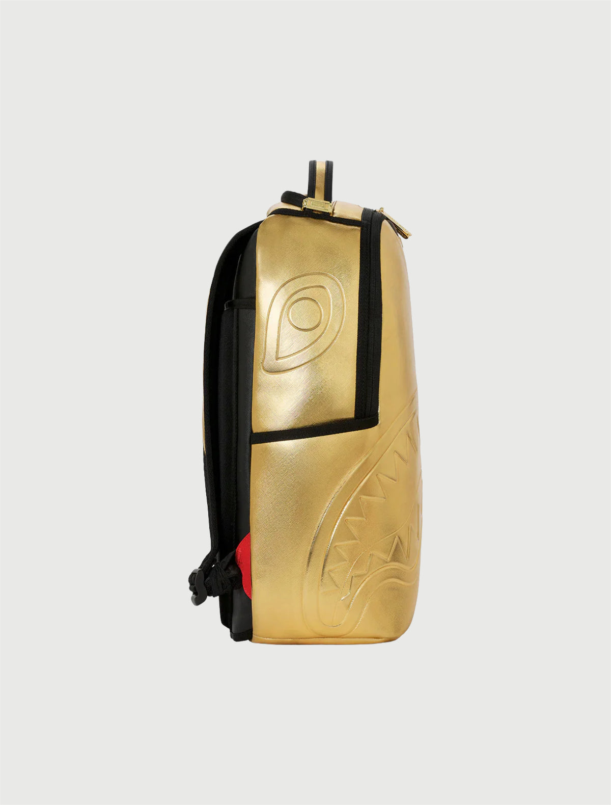 SPRAYGROUND - 910B9250NSZ SHARKS IN PARIS GOLD DRIP BACKPACK-3