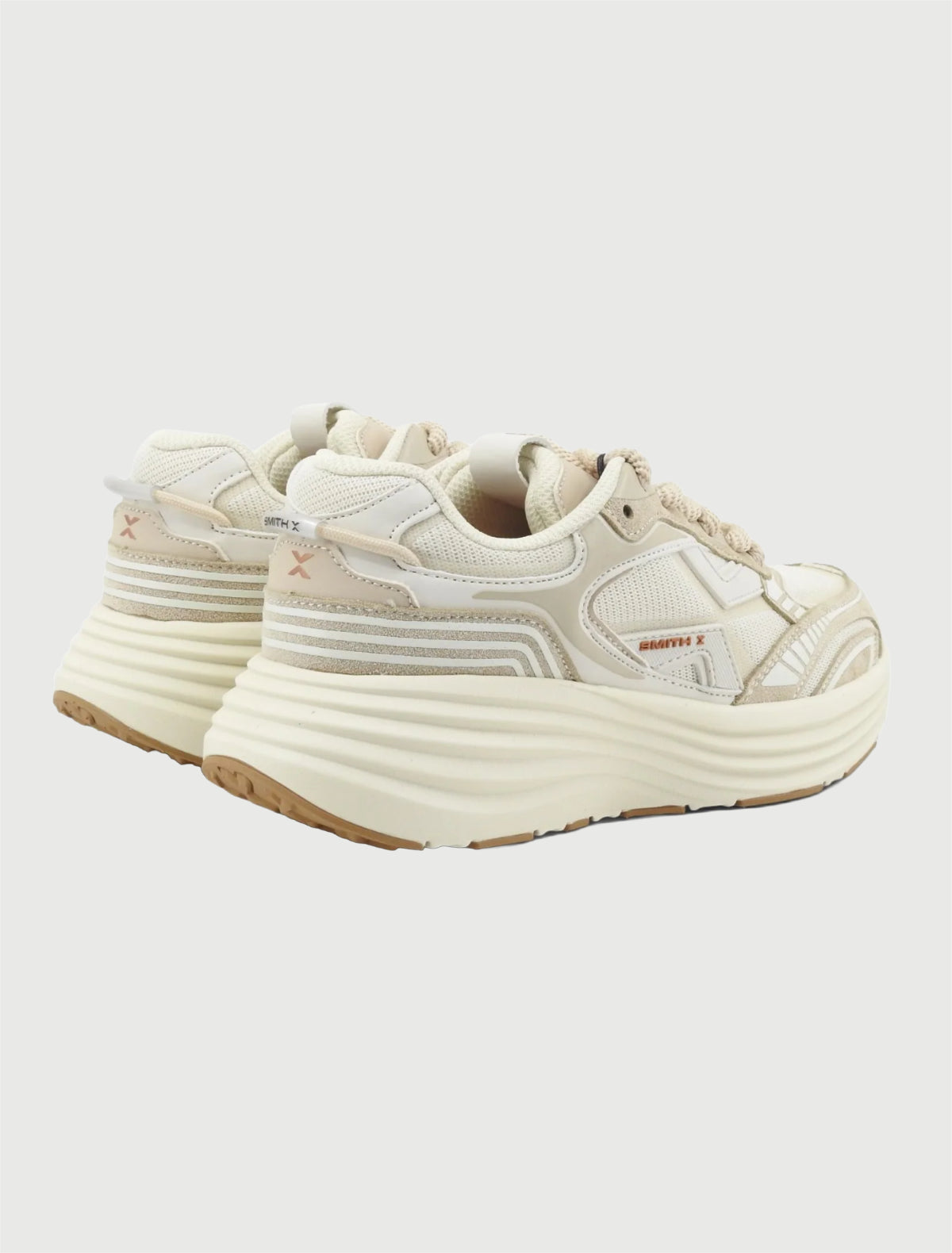 SMITH X - Storm donna in Beige e Bianco-4