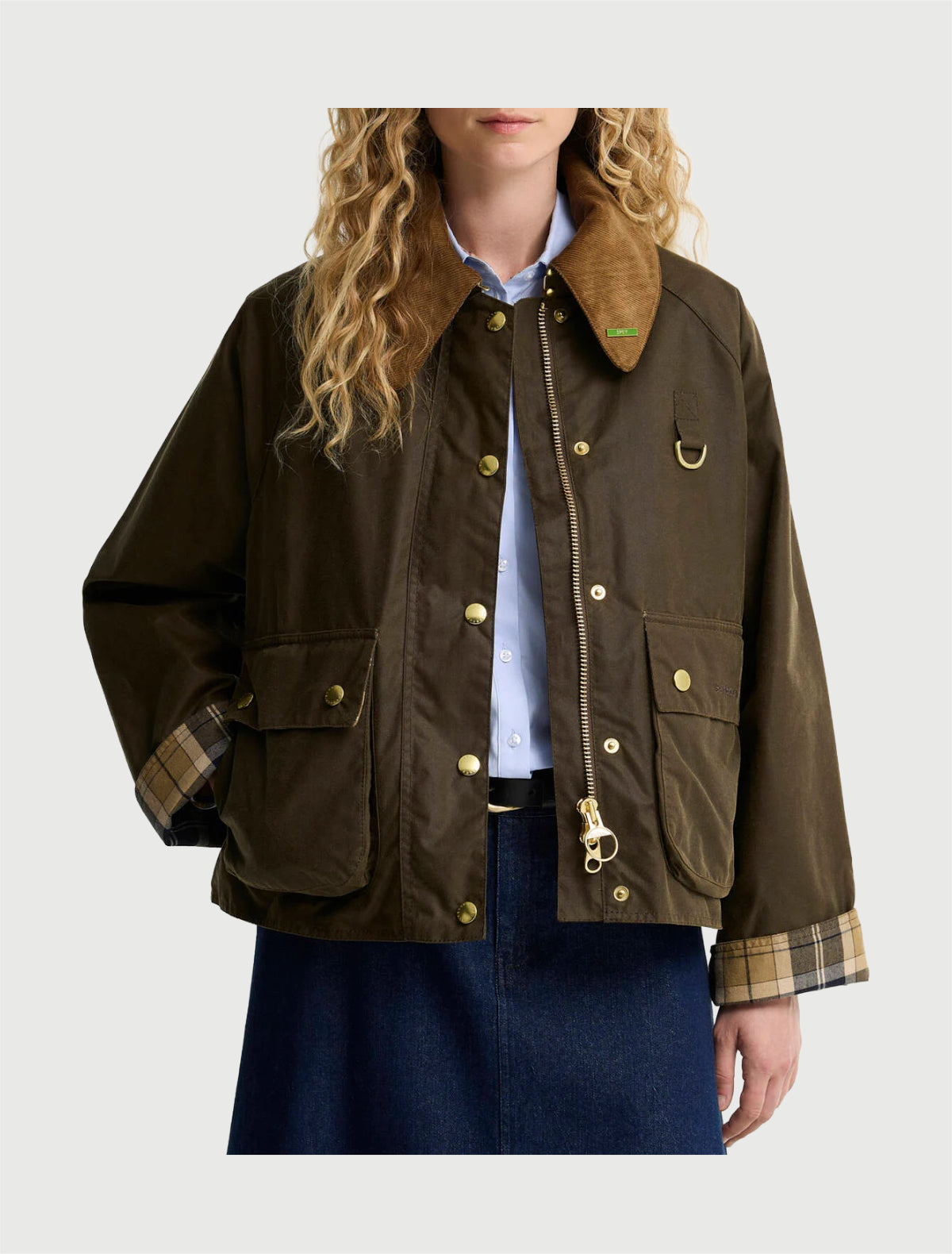BARBOUR - Giacca cerata Modern Spey Icons-4