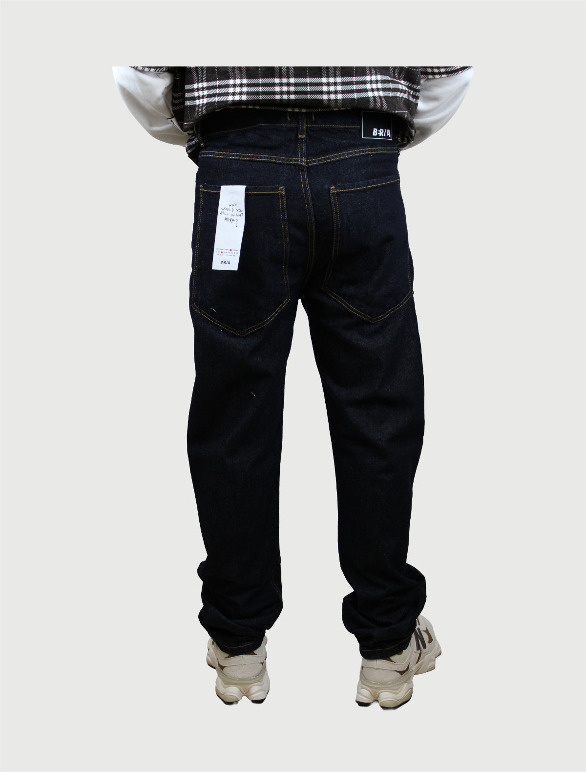 BERNA - JEANS STRAIGHT BLU-4