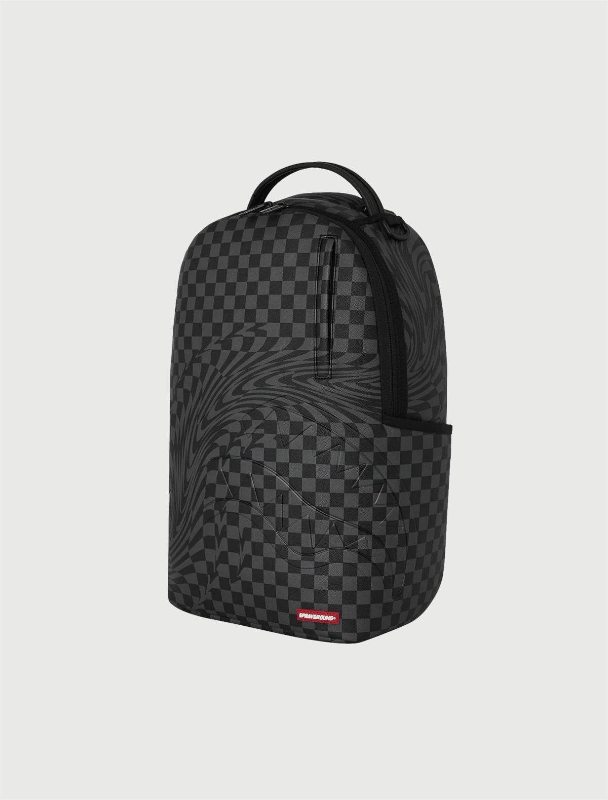 SPRAYGROUND - 910B8429NSZ CHECKER SHARK TRAIL BACKPACK-4