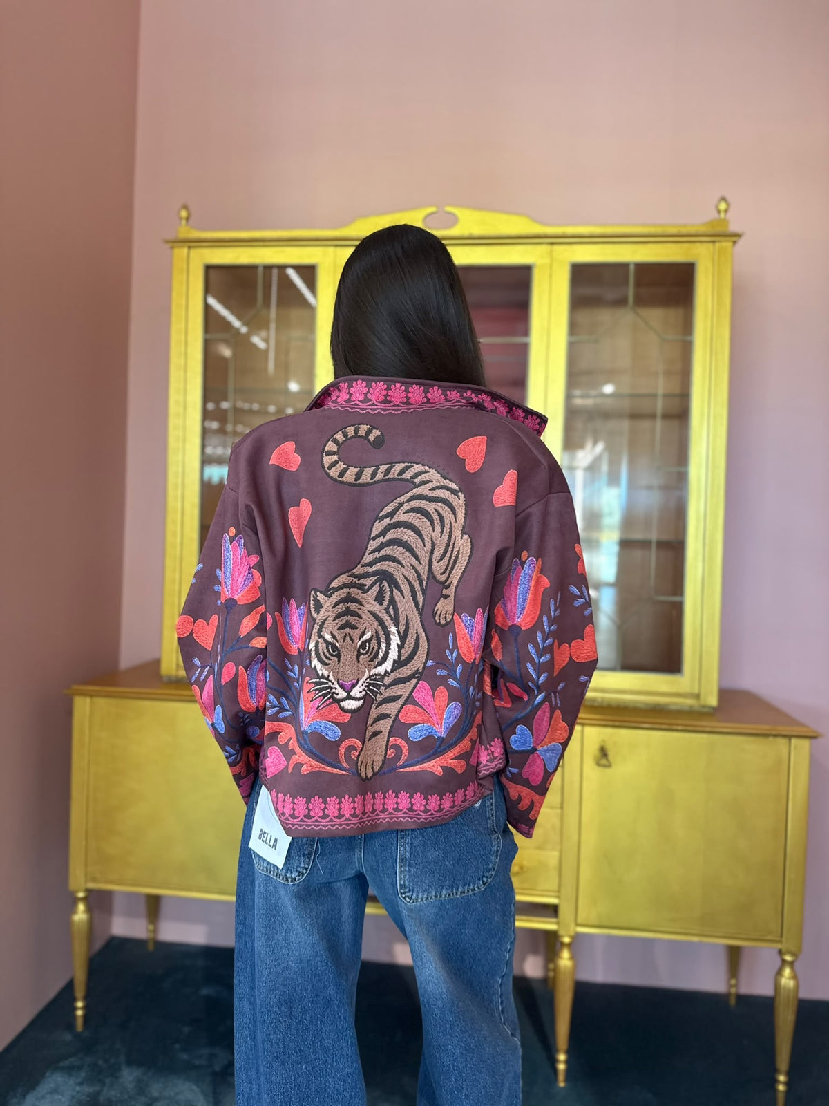 HaveOne - Nomad - Bomber Ricamo Polso Rigato Tiger-3