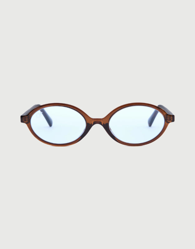 Occhiali OS SUNGLASSES - Modello Tokyo - Mocha Blu-1