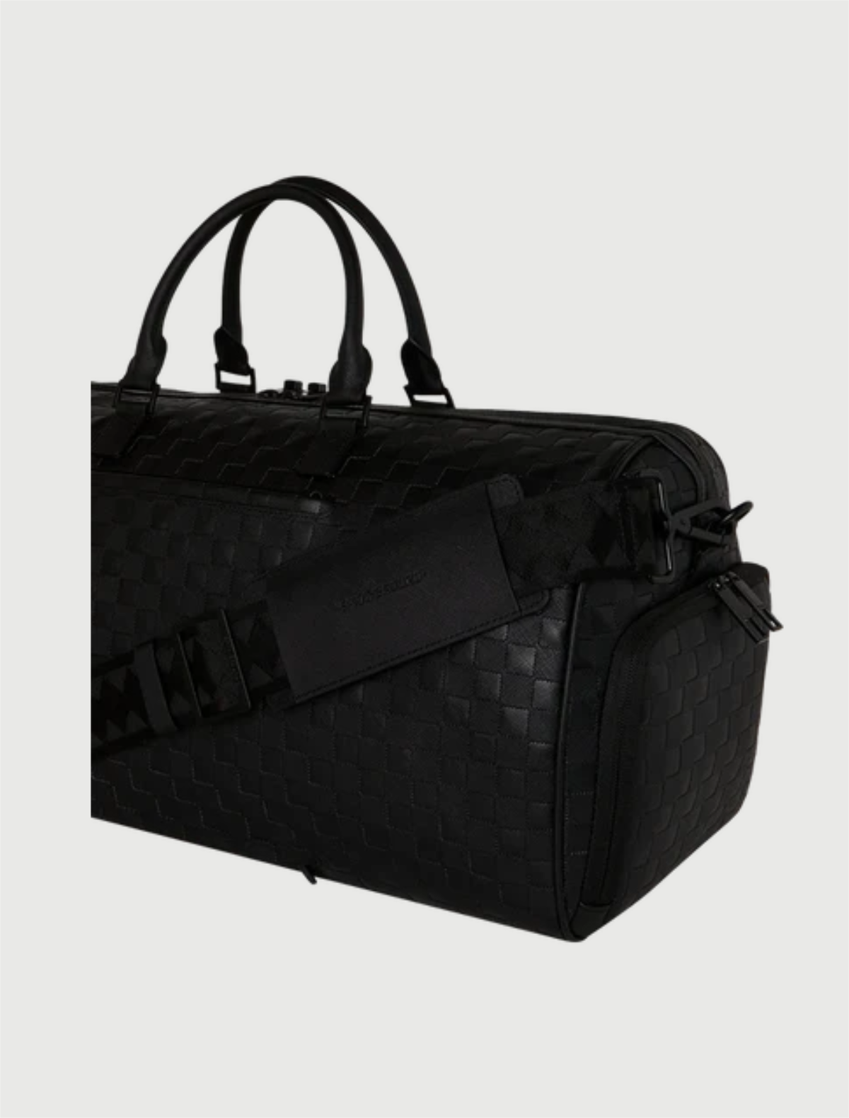 SPRAYGROUND - 910D9507NSZ RAISED CHECK DUFFLE-5