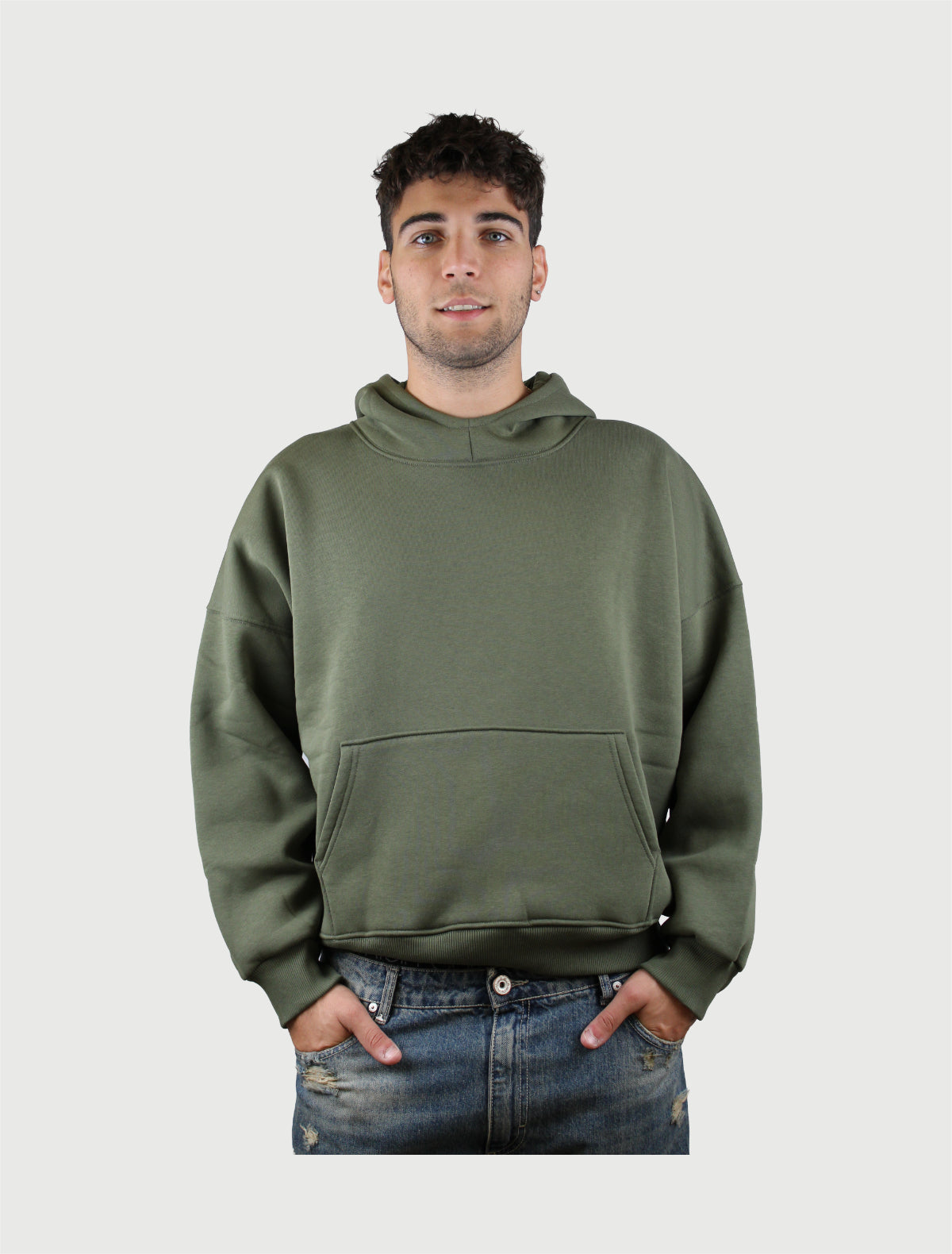 BERNA - HOODIE OBLÒ CROPPED-1