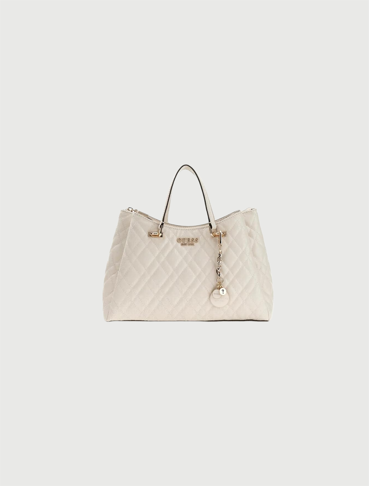 Guess - Borsa a mano donna bianco ISEMAY-5