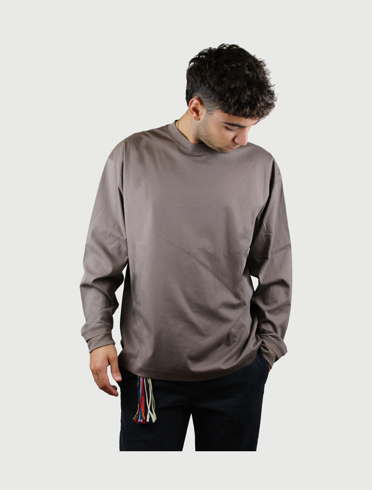 BERNA -  T-SHIRT MANICA LUNGA ELEGANCE