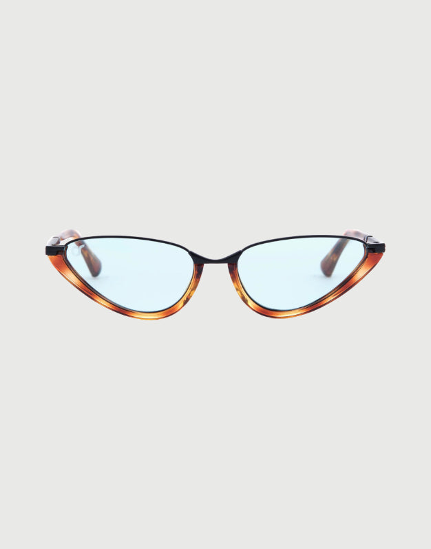 Occhiali OS SUNGLASSES - Modello Montecarlo - Havana Blu-1