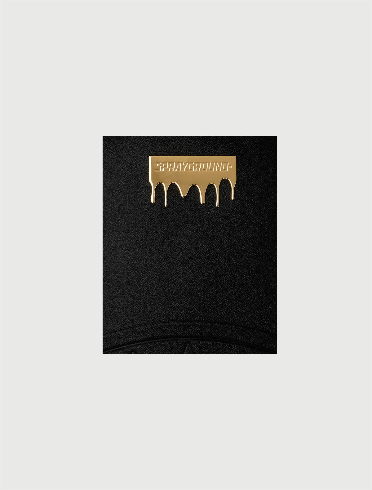 Sprayground - GOLD BRICK DRIP BLACK BACKPACK-5