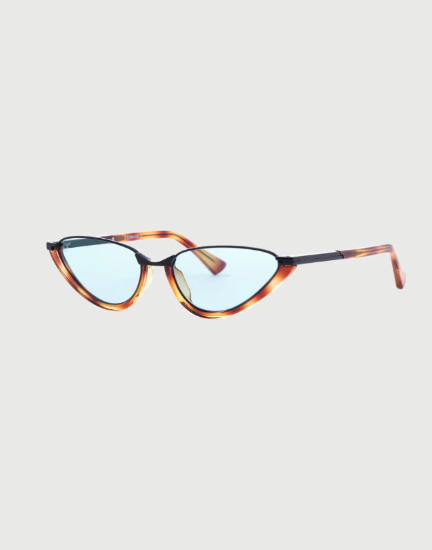Occhiali OS SUNGLASSES - Modello Montecarlo - Havana Blu-2