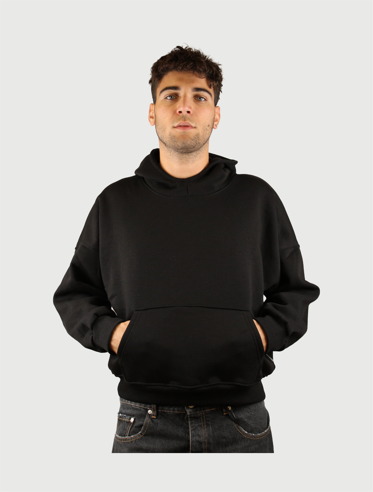 BERNA - HOODIE OBLÒ CROPPED-5