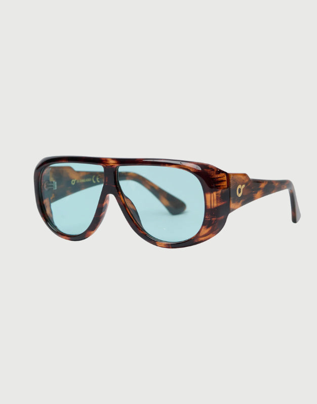 Occhiali OS SUNGLASSES - Modello Panama – Havana Blu-2