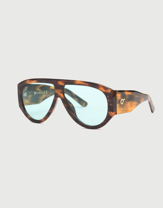 Occhiali OS SUNGLASSES - Modello Venezia - Havana Blu-2