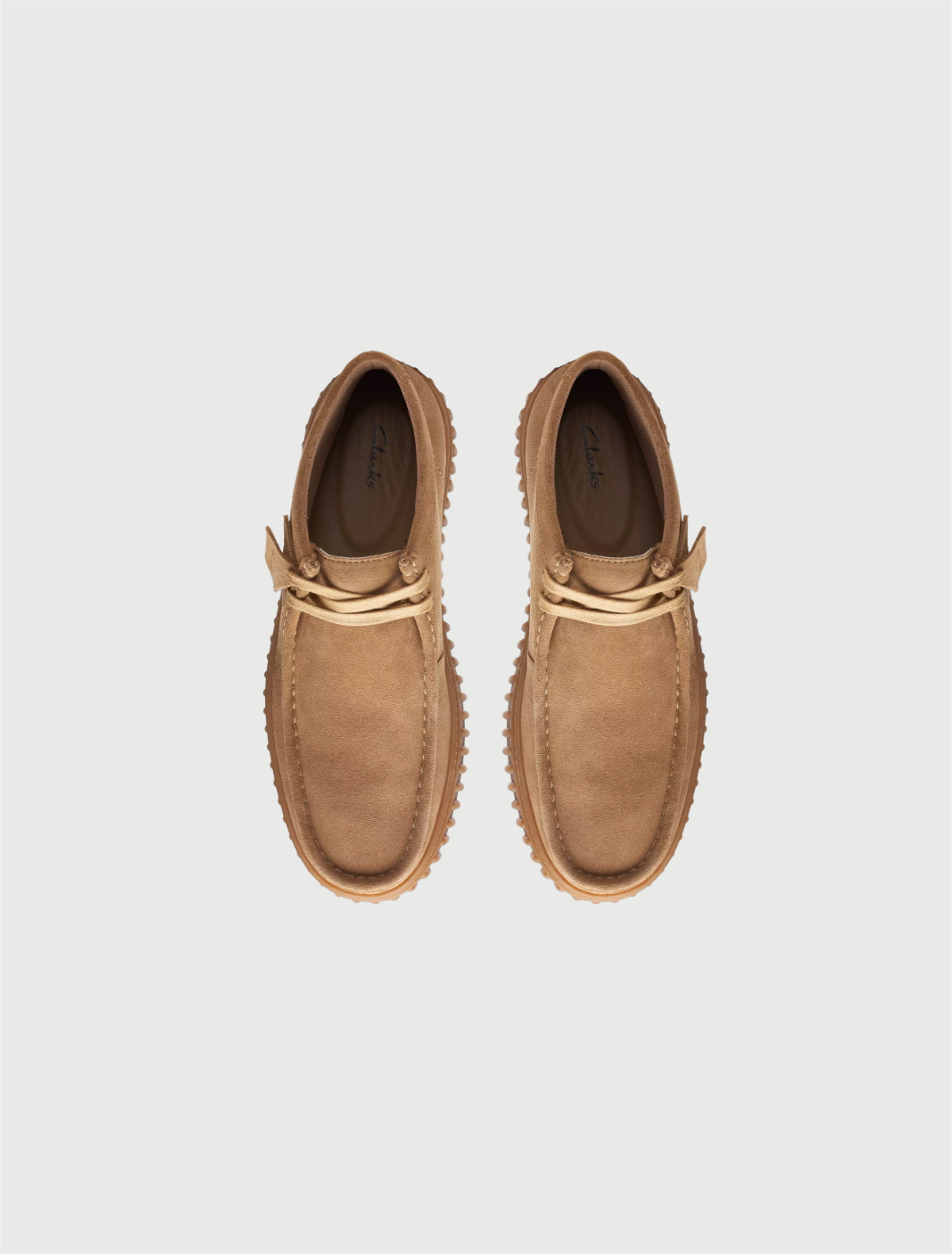 CLARKS - Torhill Hi Camoscio Sabbia Scuro-6