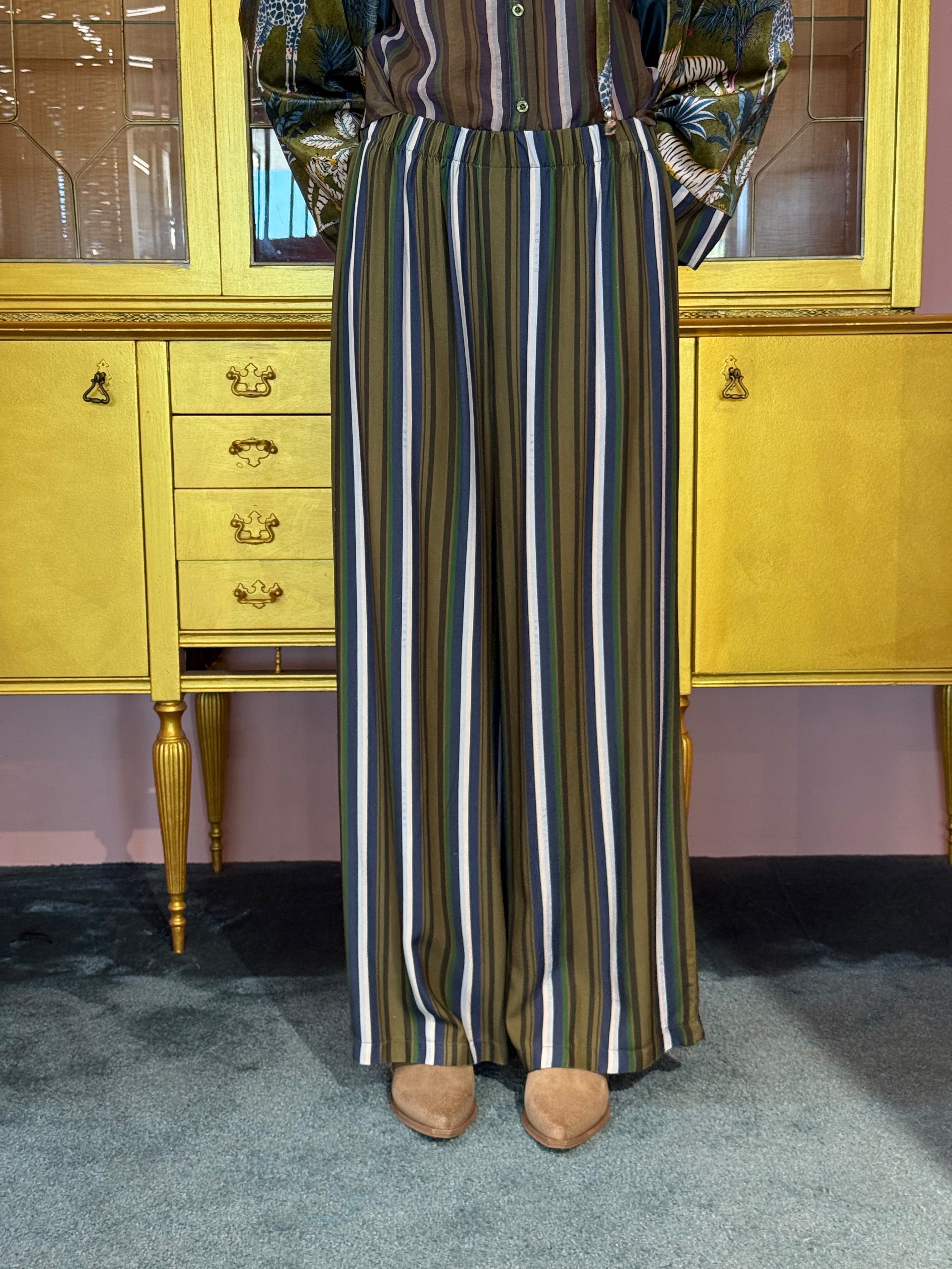 HaveOne - Nomad - Pantalone Elastico Riga 2 Oliva-2