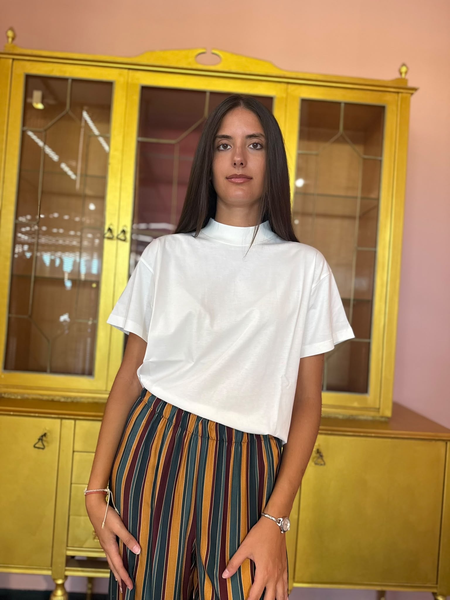 Susy Mix - Maxi T-Shirt Panna-3