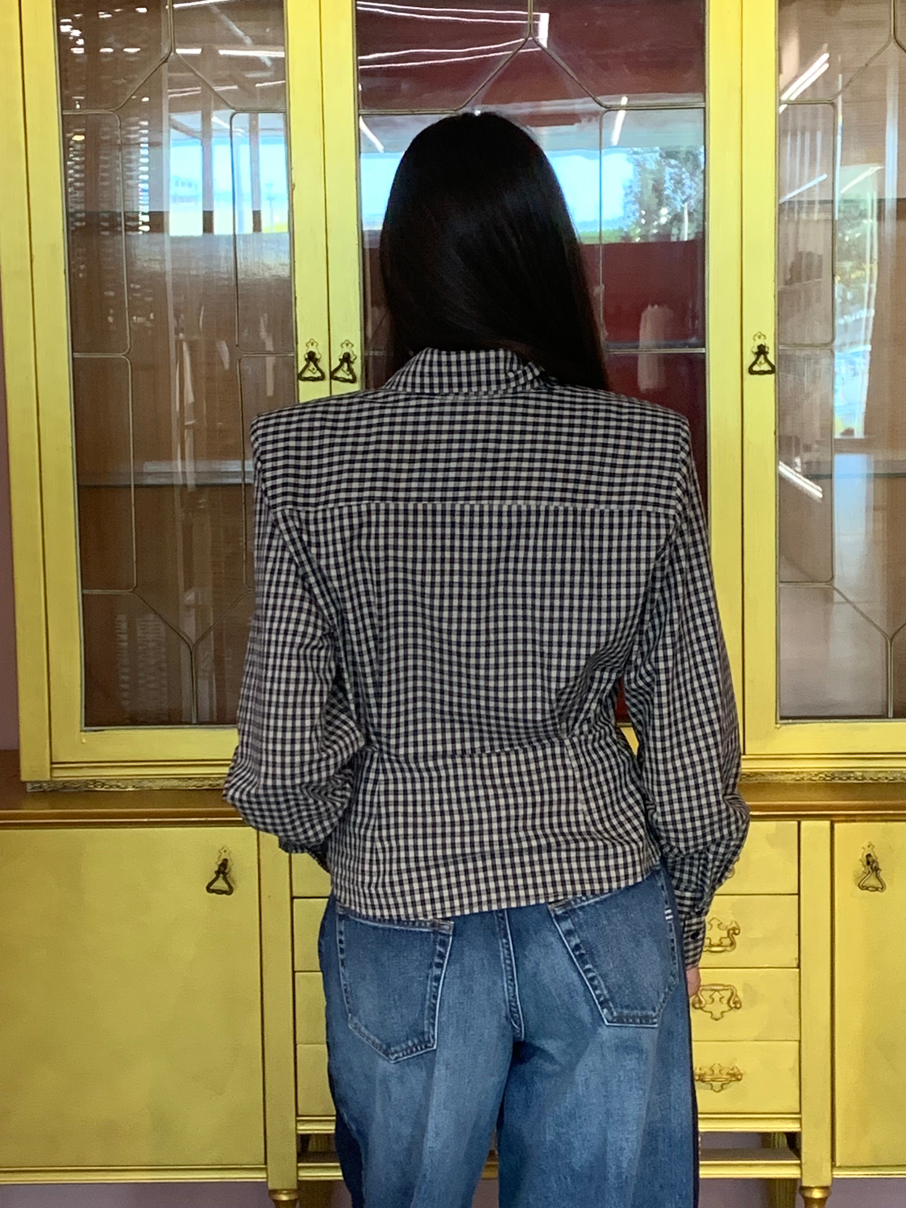 Tensione In - Camicia Quadri Blu-2