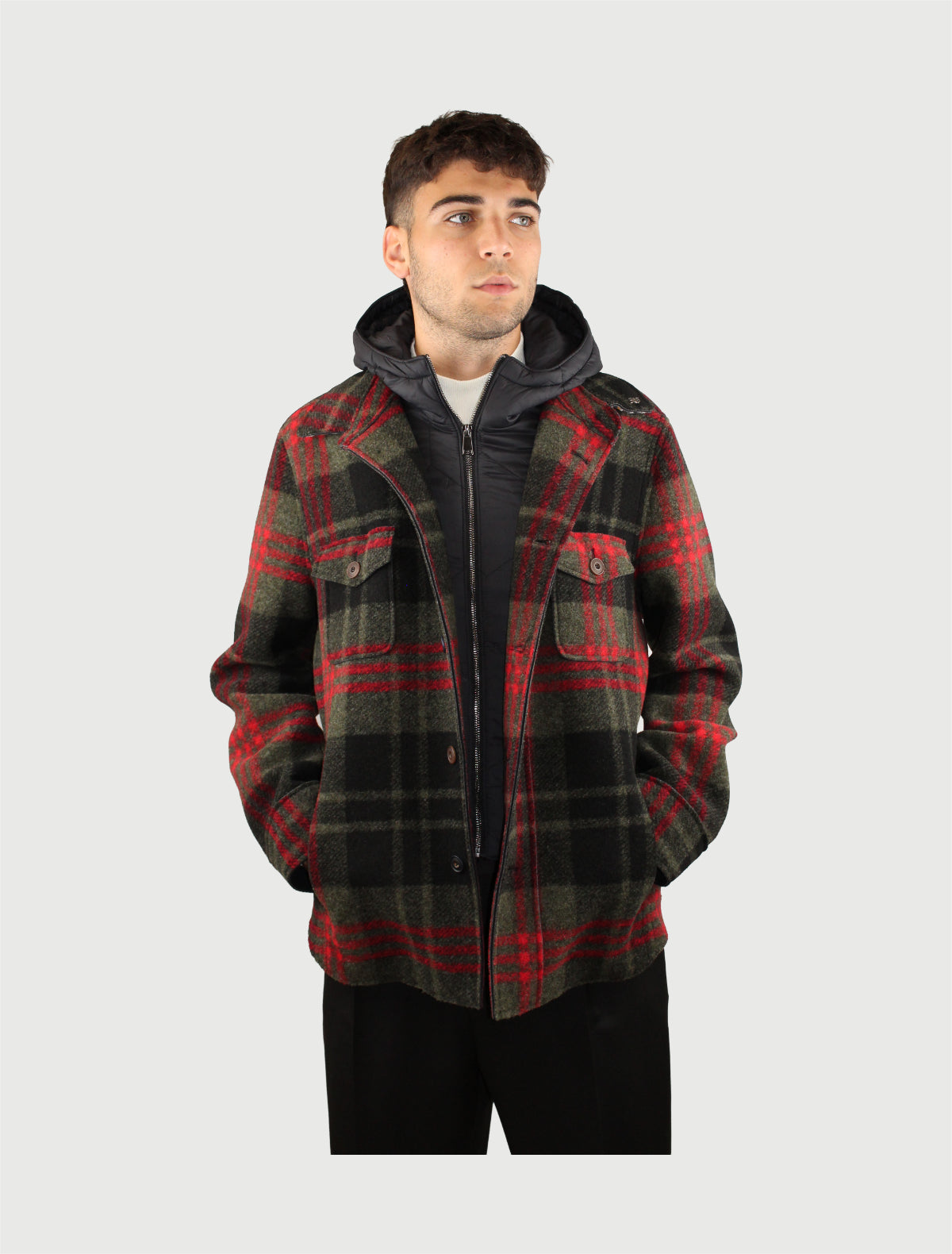 BOB - GIACCA WESTON473 Blu - Rosso