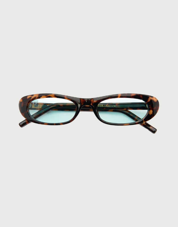 Occhiali OS SUNGLASSES - Modello Dehli – Tartarugato Blu-3