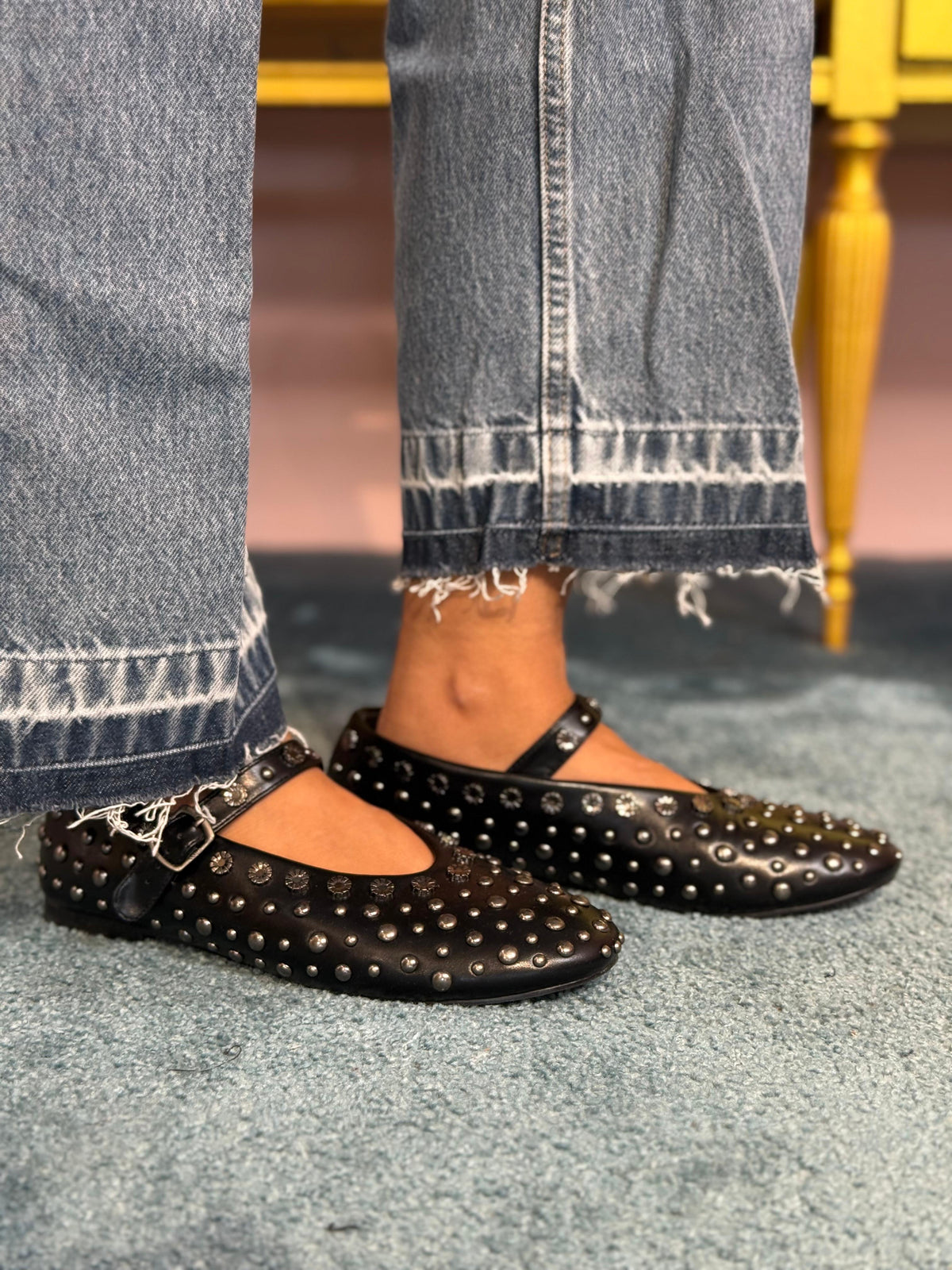 Gold & Gold - Ballerina Borchie Nera