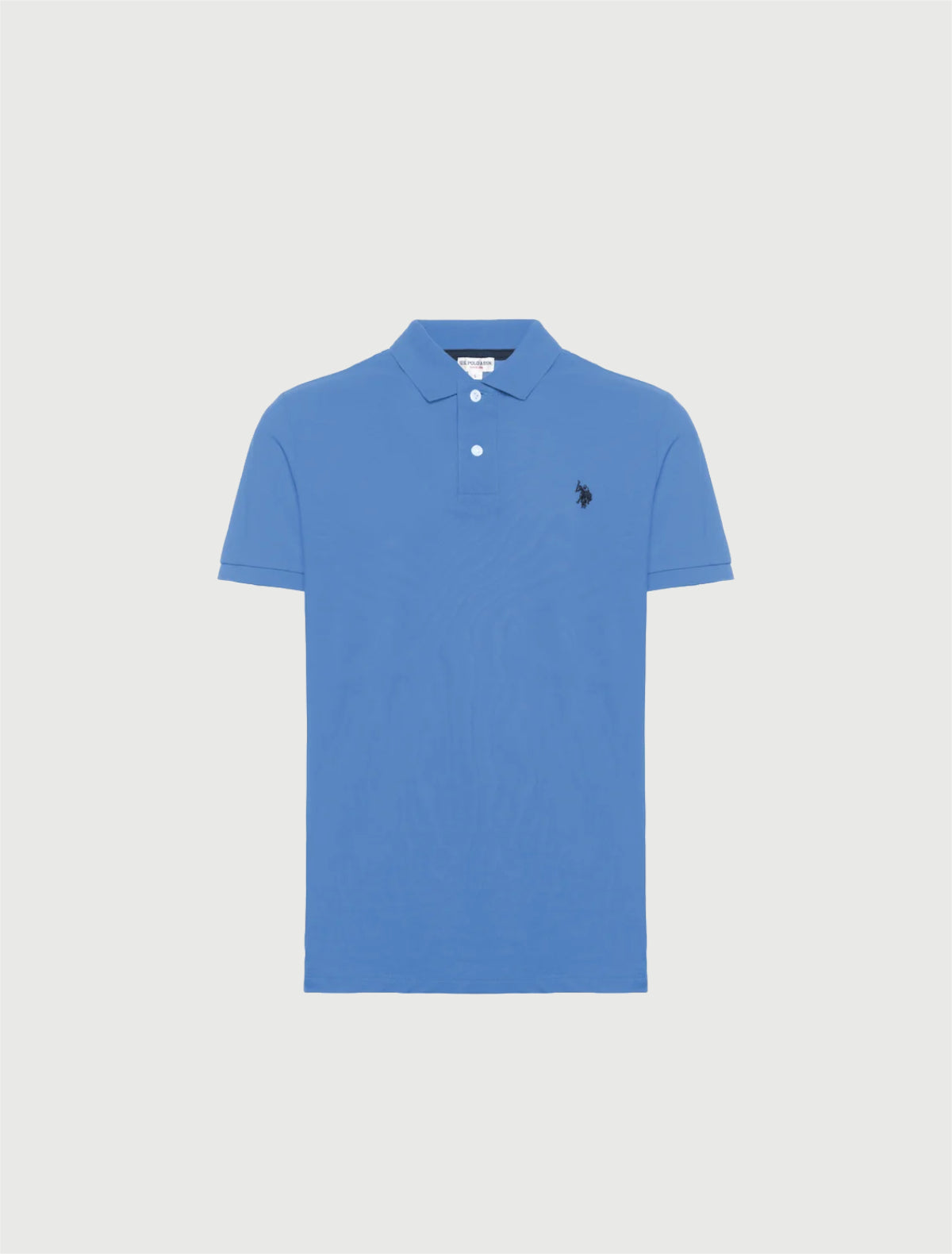 U.S. POLO ASSN. - Polo shirt a maniche corte in cotone piquet-7