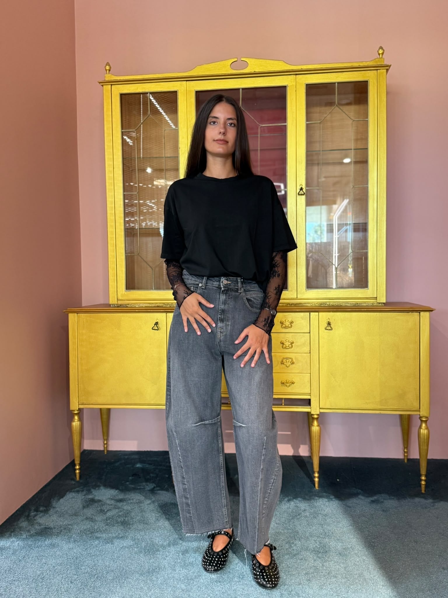 Susy Mix - Maglia Manica Pizzo-4